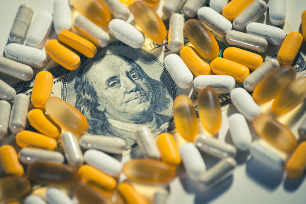The high cost of medications are one of the factors that are driving up the cost of healthcare