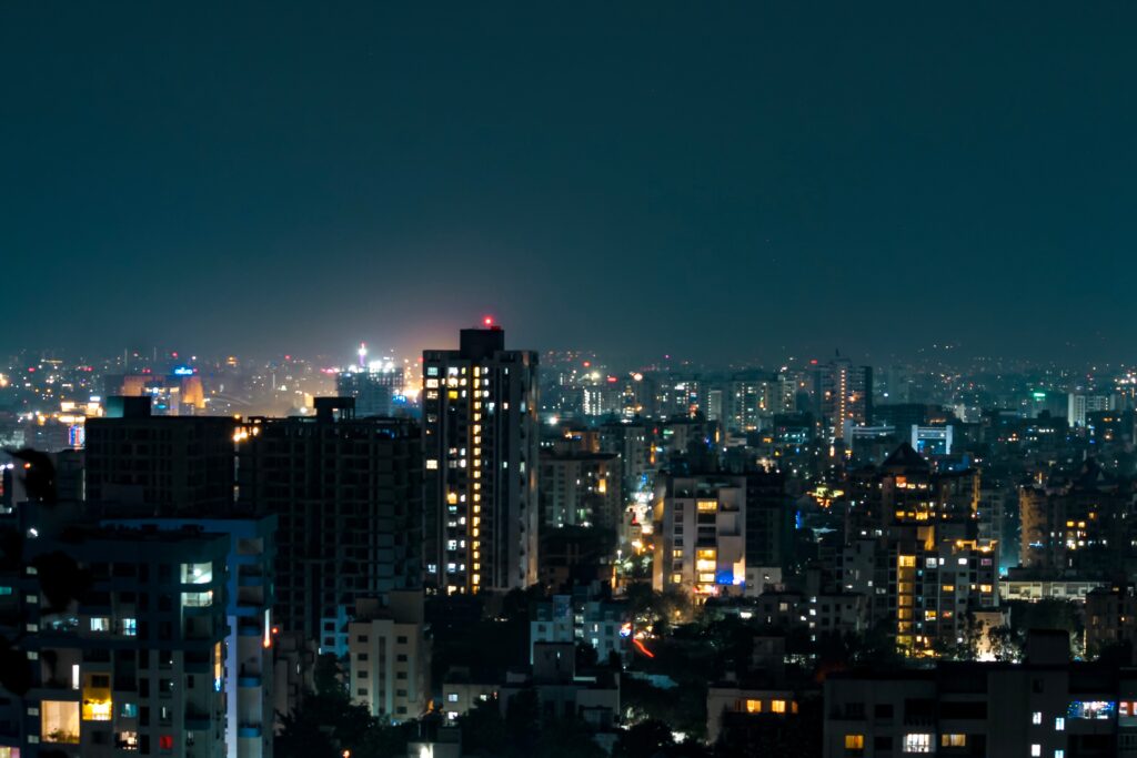Cityscape of Pune, India