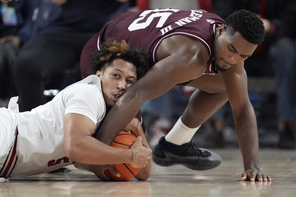 No. 22 Texas A&M beats Texas Tech 72-67 in 1st meeting of former conference rivals since 2012