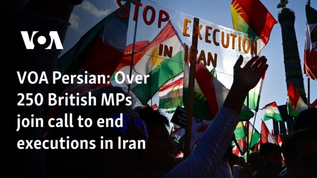 VOA Persian: Over 250 British MPs join call to end executions in Iran