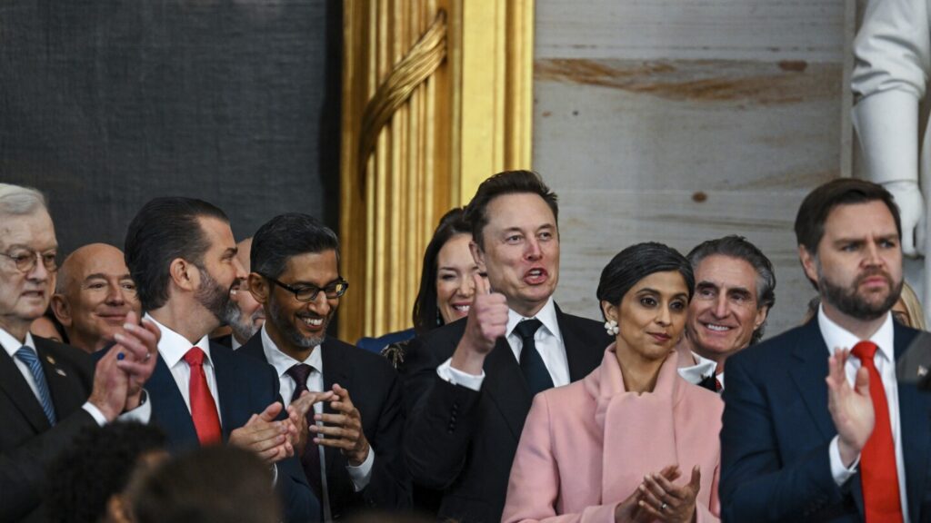 Elon Musk’s Prominence During Inauguration Ceremonies Stamps Tech Titan’s Place in Trump’s Orbit