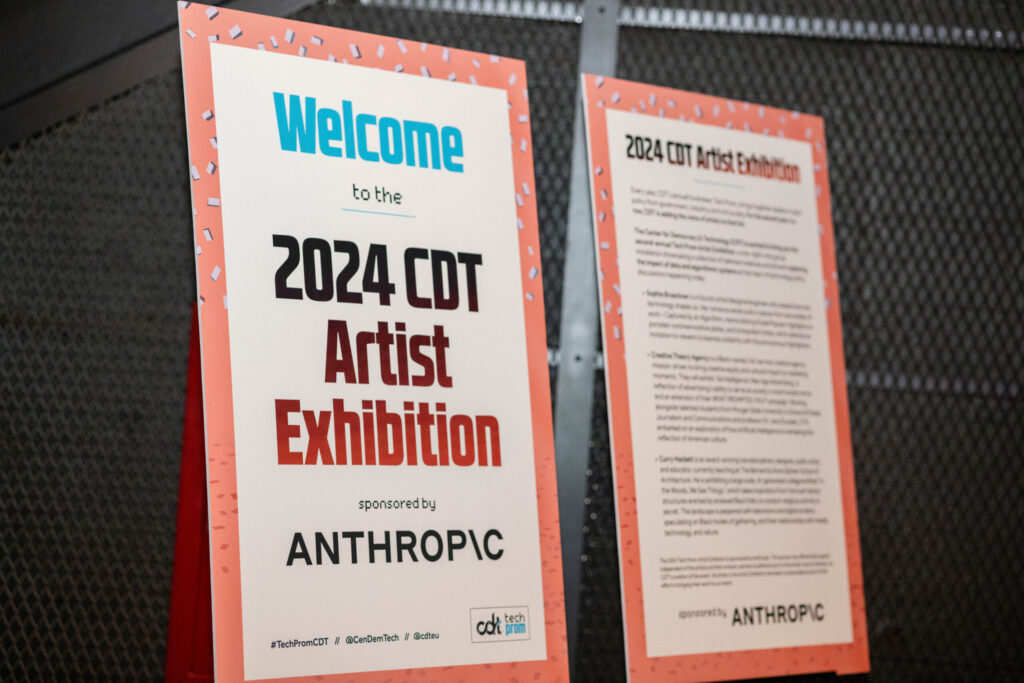 2024 Tech Prom Artist Exhibition