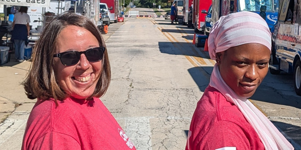 NIU Today – NIU graduate students from Ghana lead celebration of Global Community Engagement Day