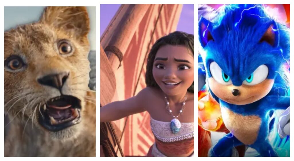 ‘Mufasa’ Roars Past $500M Global, ‘Moana 2’ Thisclose To $1B, ‘Sonic 3’ Racing To $400M WW -International Box Office