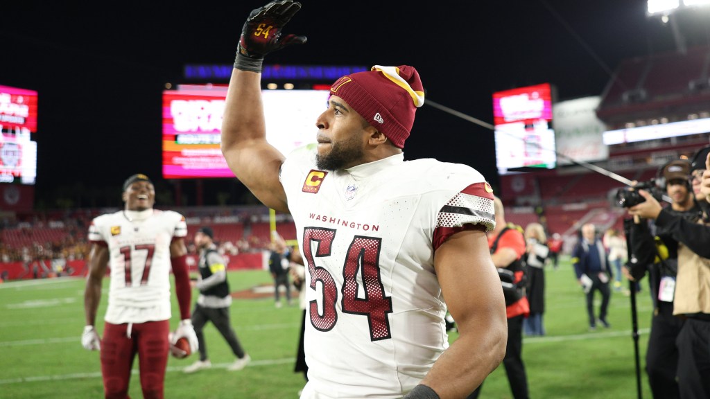 Commanders linebackers ranked as best among conference championship teams