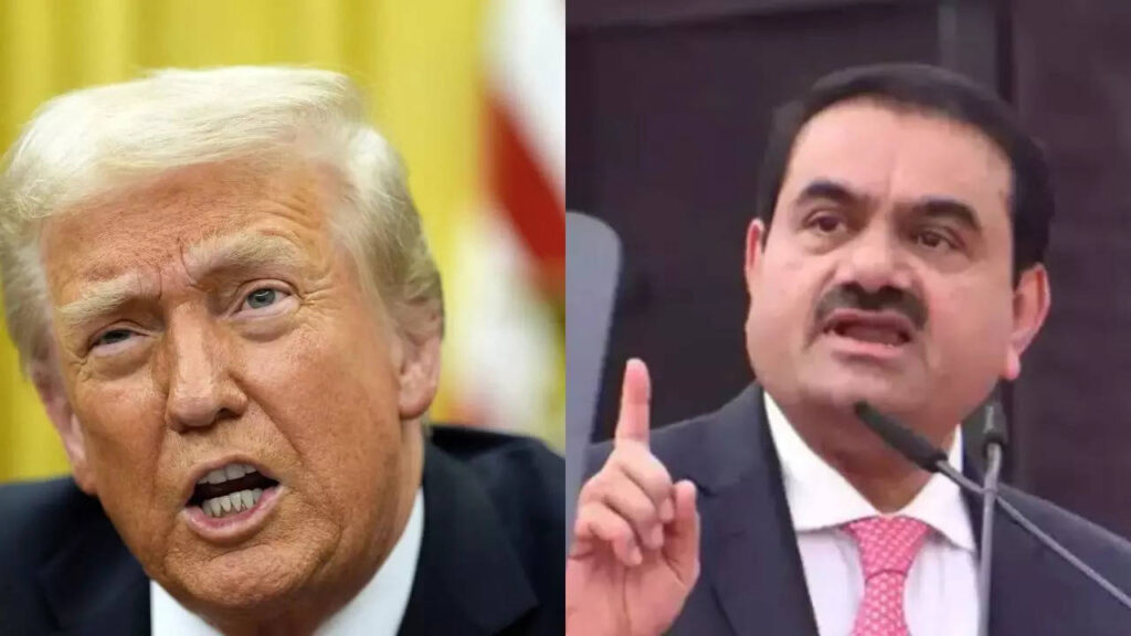 In implicit relief to Adani group, Trump pauses anti-bribery law saying it harms US interests – The Times of India