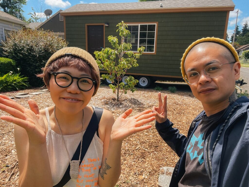 They left NYC to live in a tiny house on a farm in Oregon. To their surprise, life didn’t get any slower.