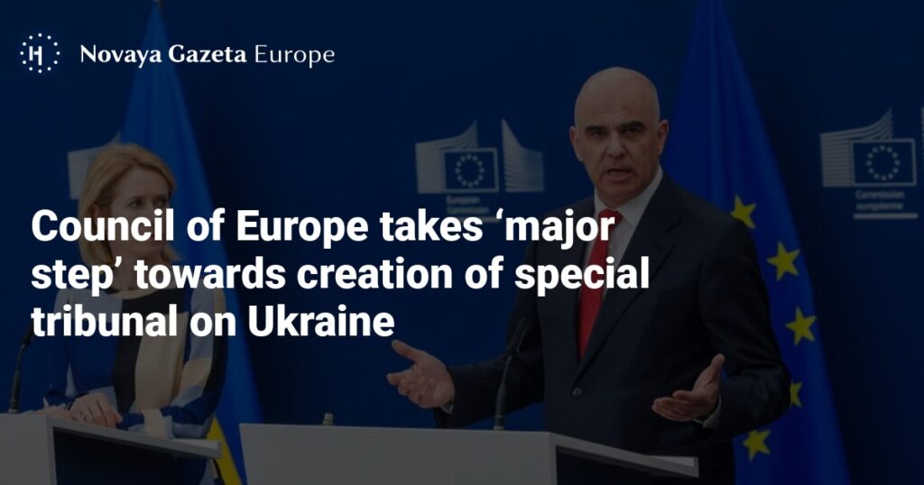 Council of Europe takes ‘major step’ towards creation of special tribunal on Ukraine