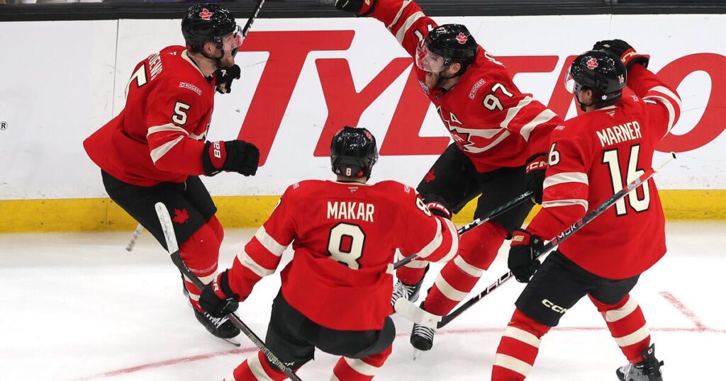 Canada defeats USA 3-2 in overtime to win 4 Nations Face-Off Championship Game