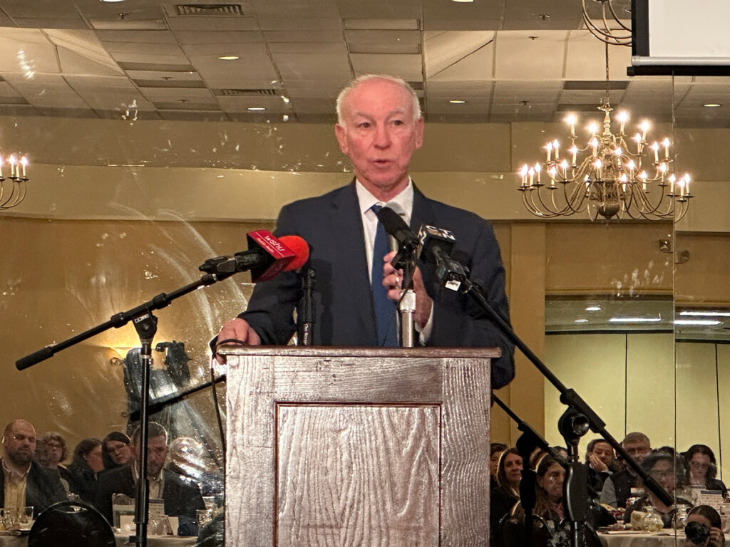 Courtney Addresses Trump’s Week Of Chaos At Chamber Business Lunch