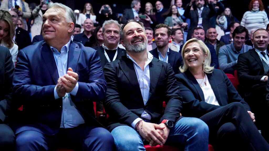 Trump-style victory the aim for Europe’s far-right as leaders praise US president at Madrid conference