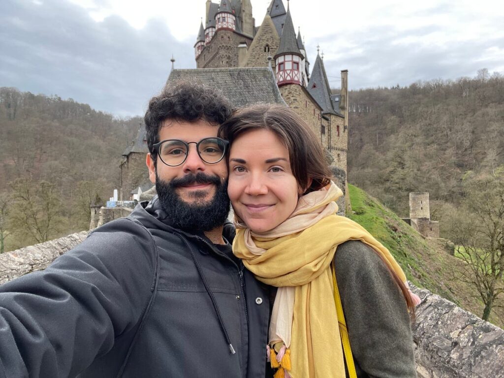 My partner and I have spent the last 3 years traveling to 25 countries. We get to know new versions of each other in each place.