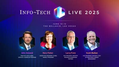 Info-Tech LIVE 2025 IT Conference in Las Vegas Agenda Details: Will Feature Keynotes on AI, Resilience, and Transformation in June