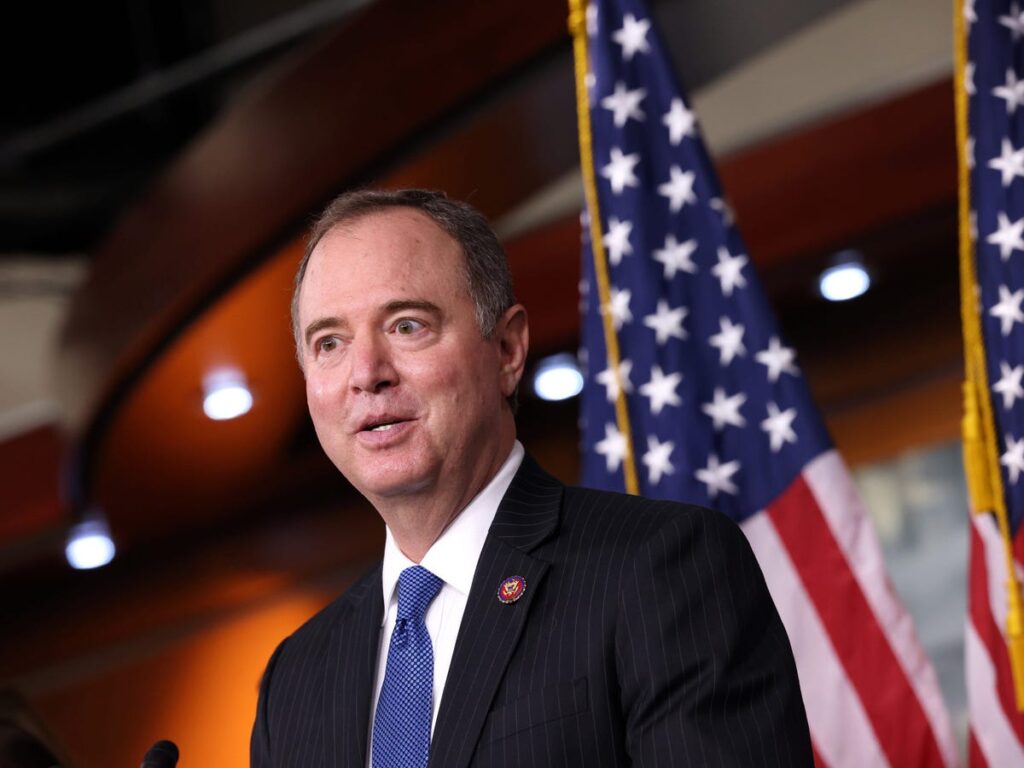 Schiff wants to know if anyone in the White House profited off of Trump’s tariff pause announcement