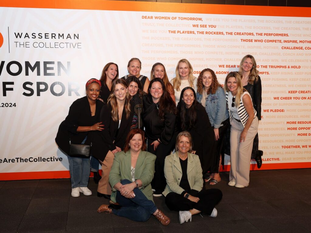 Some of the most powerful women in sports gather once a year at this cocktail party