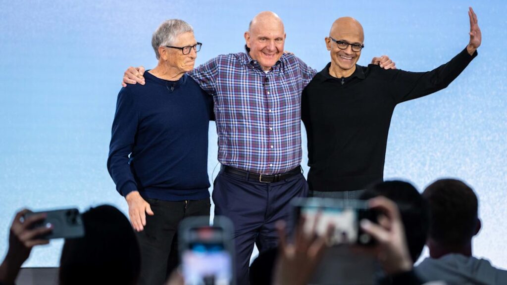 Microsoft turns 50: Steve Ballmer on the tech giant’s evolution