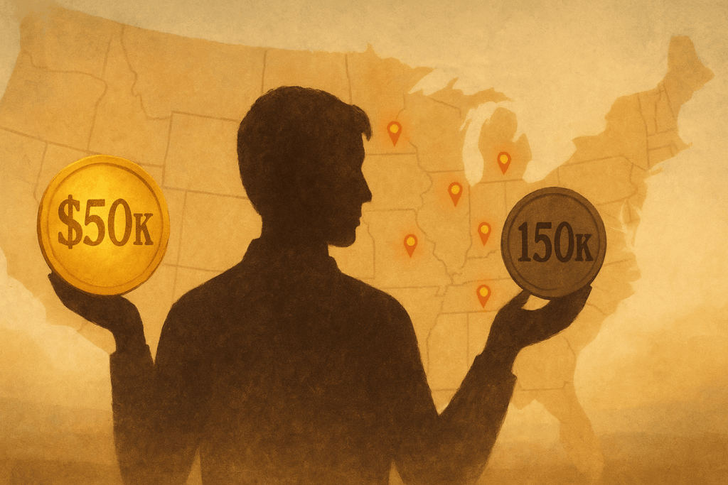 Seven overlooked US towns where $50k a year buys the lifestyle $150k gets you on either coast