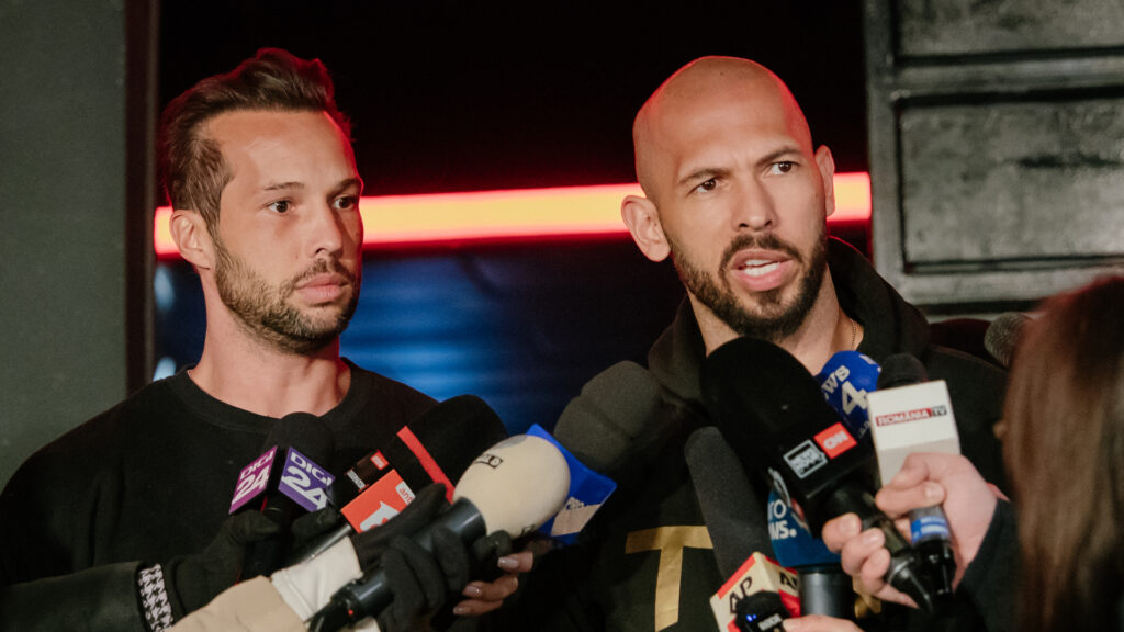 Andrew Tate and Brother Tristan Charged With 21 U.K. Crimes, Including Rape and Human Trafficking