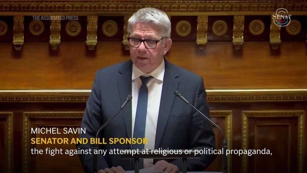 Bill that would ban headscarves in all sporting competitions in France reignites secularism debate