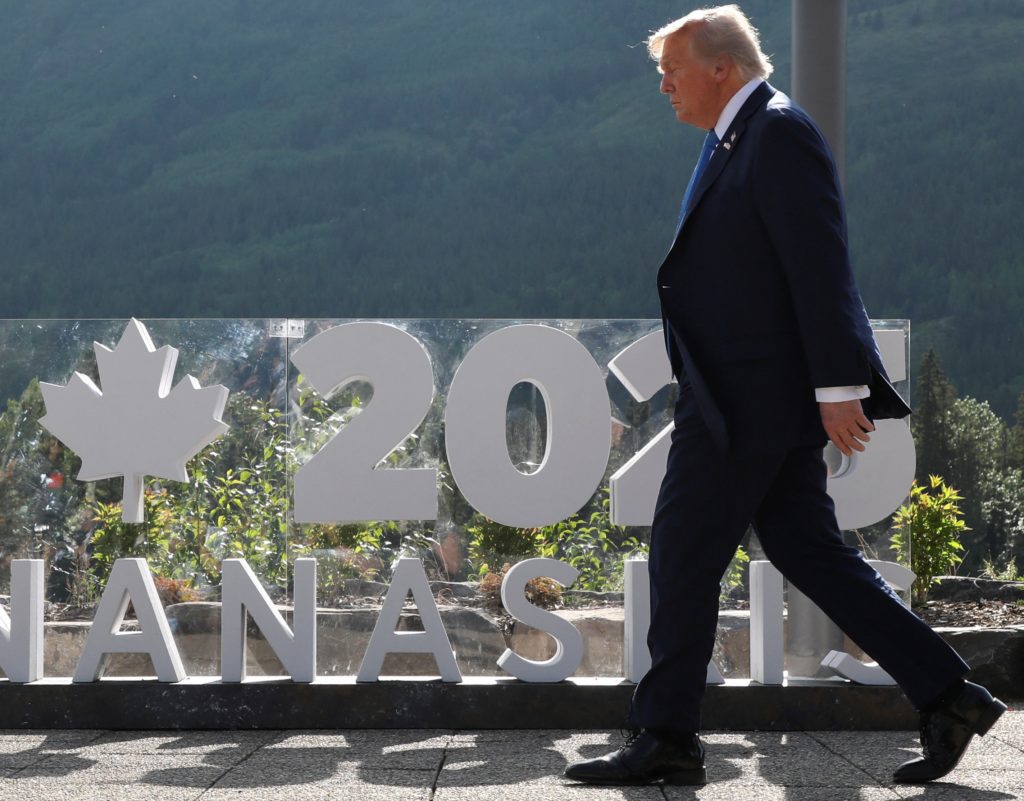 Trump says trade talks with Canada are suspended over its tax on technology firms