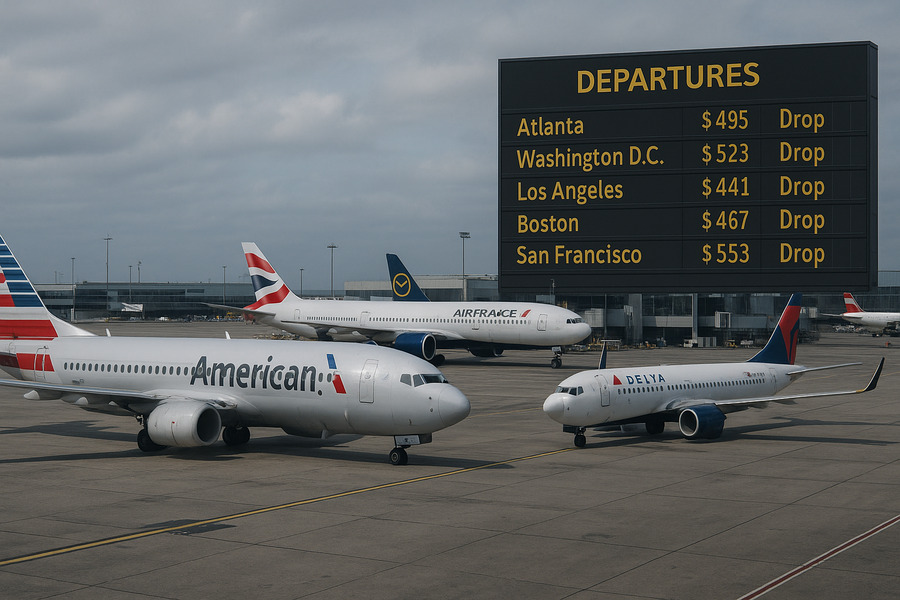 Europe Freezes US Travel as American, Air France, Delta Are Forced to Slash Fares to Atlanta, Washington, and Boston Amid Soaring Dollar, and Surging Demand from Mexico, Canada and Caribbean – Travel And Tour World