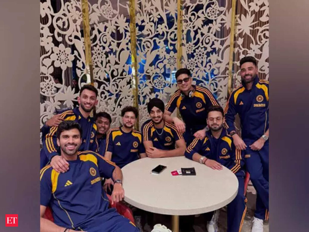 Team India players land in UK for five-match Test series against England