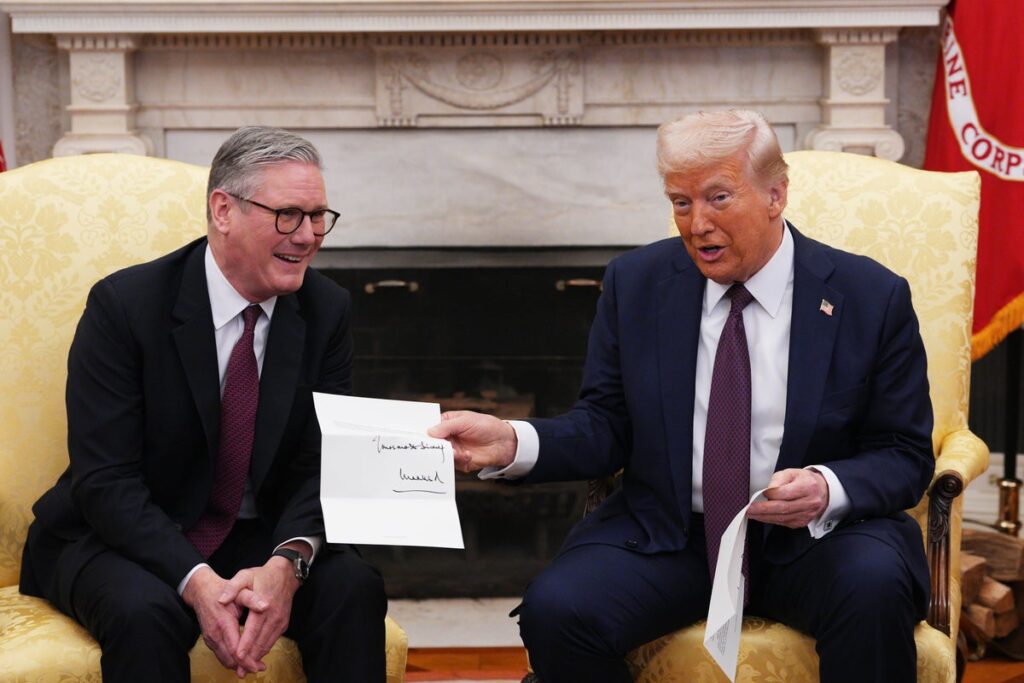 Tariffs slashed as historic UK-US trade deal comes into effect