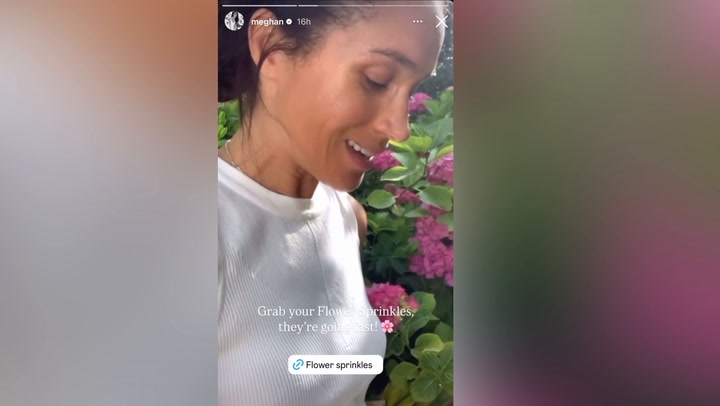 Meghan reacts to As Ever products selling out for second time