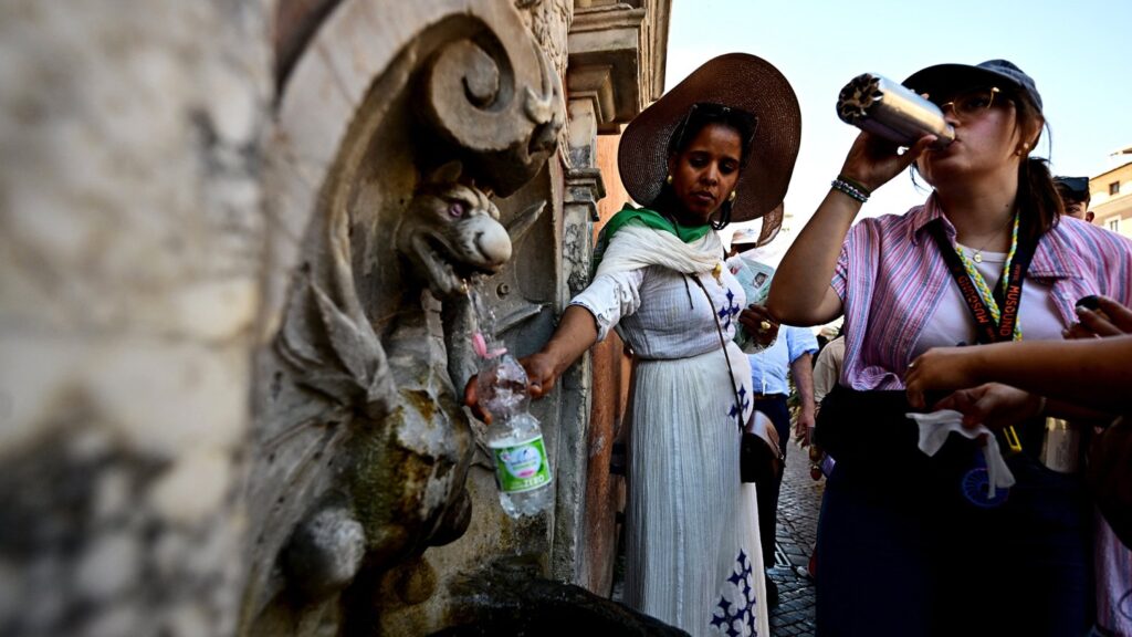 Parts of Europe ‘like a sauna’ amid scorching heat wave