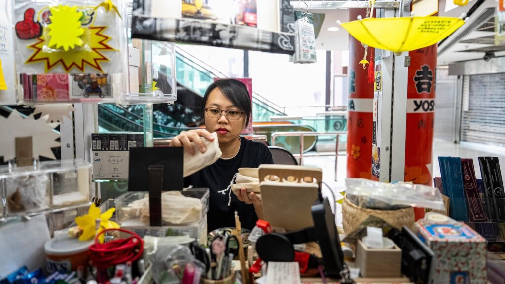 Hong Kong’s security net extends beyond arrests as small businesses pressured
