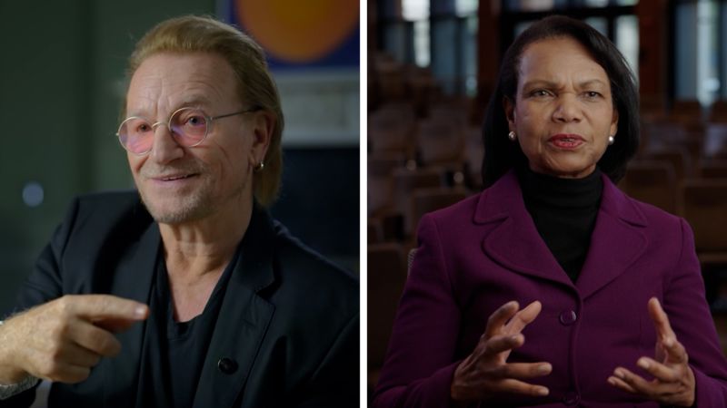 Why Bono made Condoleezza Rice promise to help the global HIV/AIDS pandemic