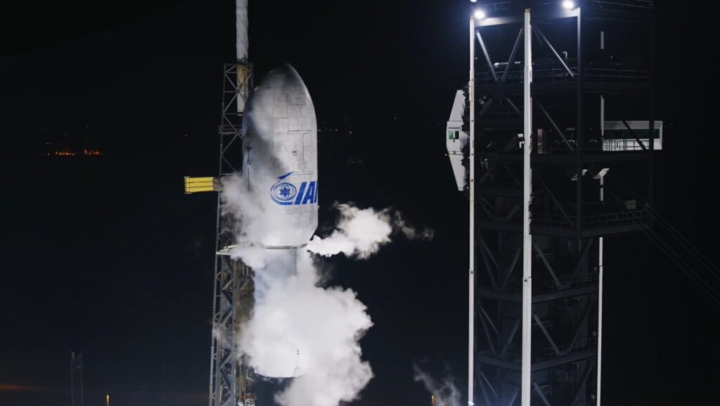 Israel launches communications satellite from Florida