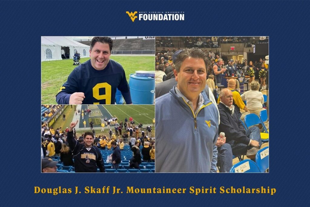 Scholarship gift aids WVU business students in memory of Doug Skaff Jr.