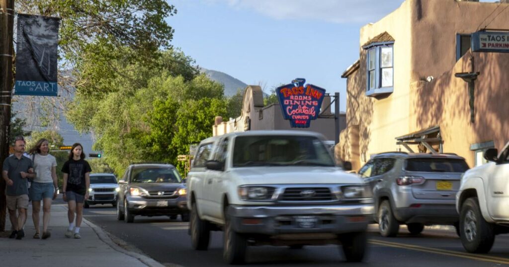 What is the best small shopping town in the US? Taos, according to Travel + Leisure