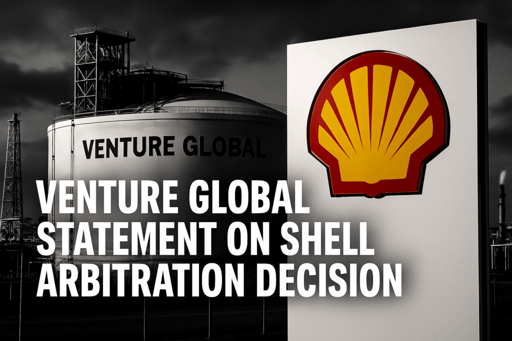 Venture Global Prevails in Shell LNG Contract Dispute, Defends Commissioning Cargo Practices