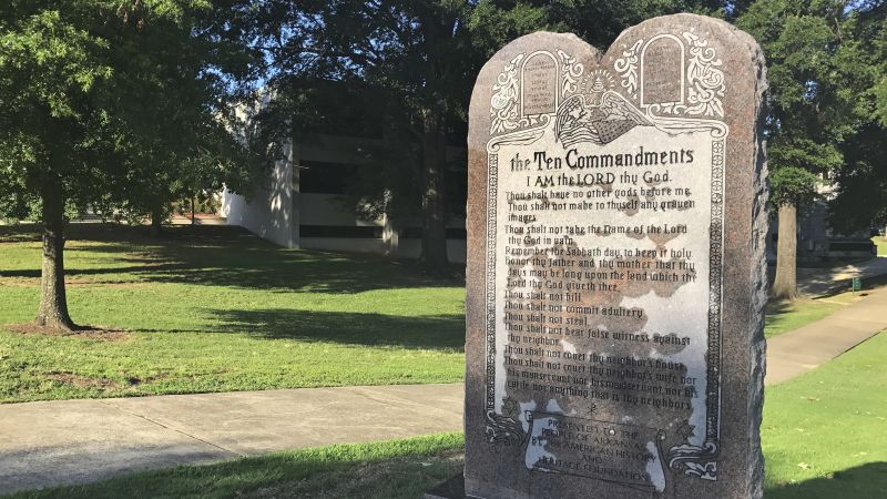 Judge blocks four districts from enforcing Arkansas law requiring Ten Commandments in classroom