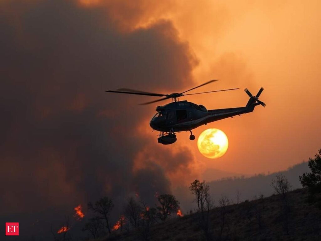 Helicopter crashes into field on UK’s Isle of Wight