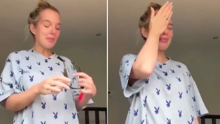 Helen Flanagan cries as she confesses she ‘hates co-parenting’