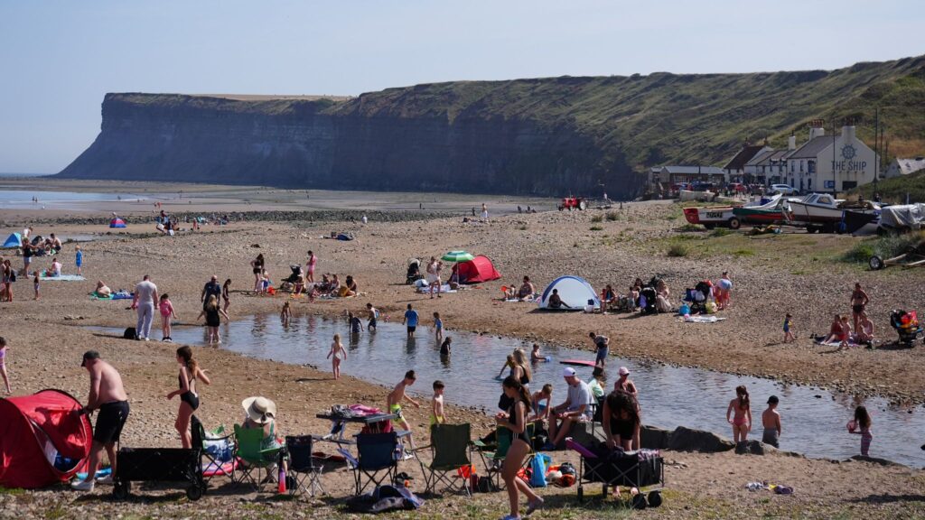 Fourth UK heatwave of summer to peak today with 34C possible in some areas