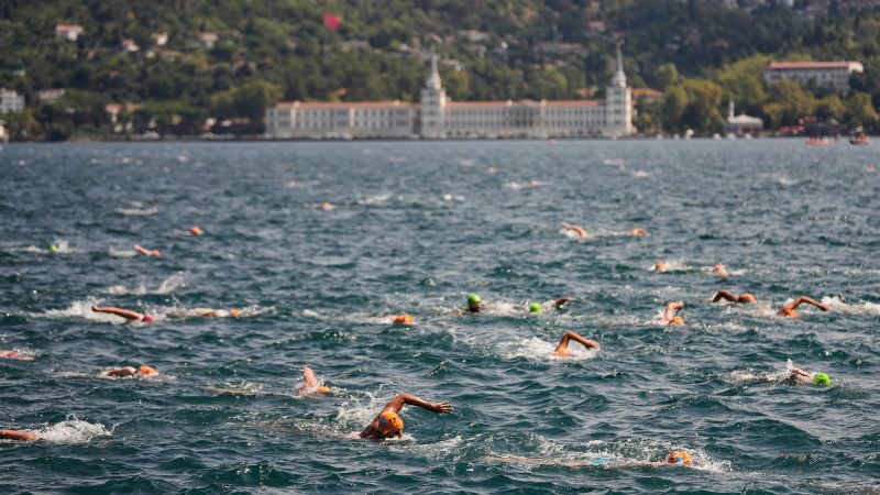 I swam from Asia to Europe. A surge of hope kept me going