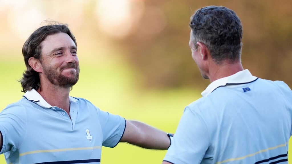 Ryder Cup 2025: Team Europe build commanding 5.5-2.5 lead over Team USA as Luke Donald’s side impress at Bethpage Black