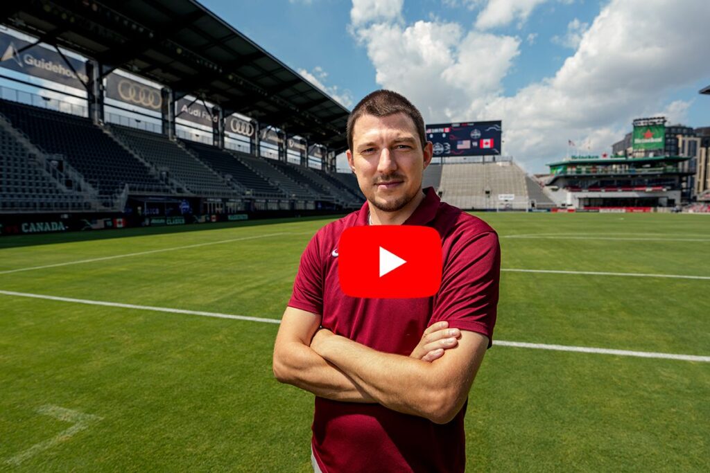 VIDEO: Meet the sports management alum who helps run U.S. Soccer matches