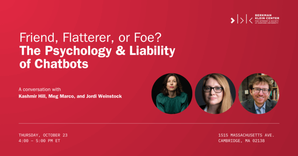 Friend, Flatterer, or Foe? The Psychology and Liability of Chatbots
