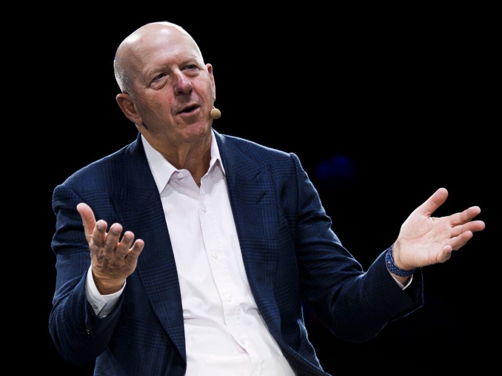 Goldman Sachs CEO David Solomon: The bank hasn’t made enough progress in hiring women