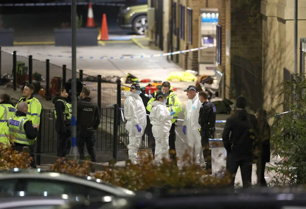 UK police detain 2 suspects after train stabbings leave 9 people with life-threatening injuries