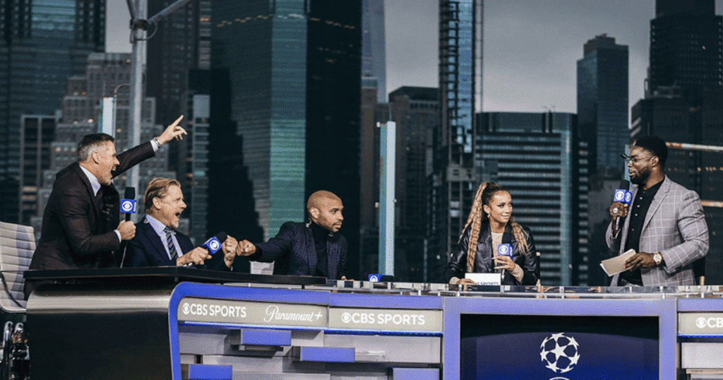 CBS shows investment in UEFA, women’s soccer with crossover Champions League studio