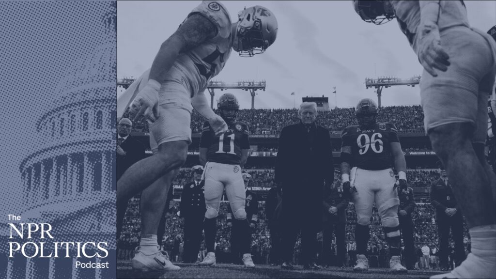 Donald Trump is sports-fan-in-chief : The NPR Politics Podcast