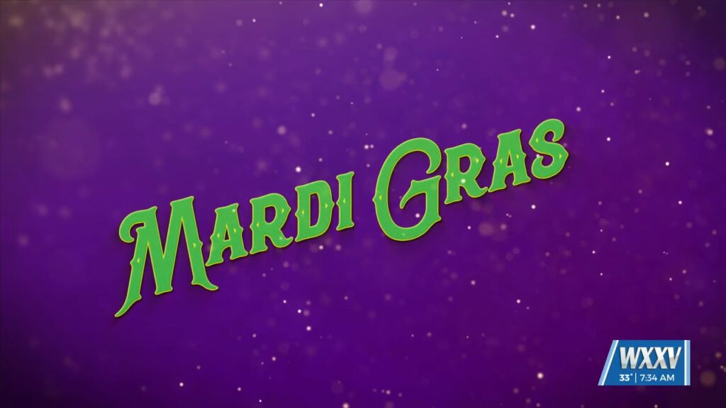 WXXV News 25’s Asia Ellis at the Mardi Gras Mambo