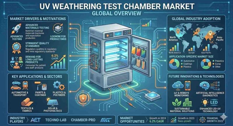 Global UV Weathering Test Chamber Market Dominated by Asia Pacific as Q-Lab and Atlas Expand Testing Systems