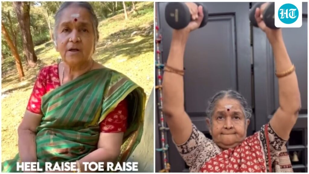 74-year-old Indian mother’s secret to staying fit and strong: Not light exercise but actual weightlifting